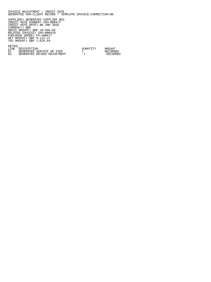 Received source document awaiting checks and reviewer confirmation